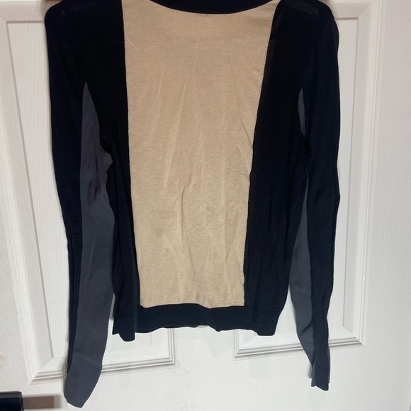 & Other Stories Black and Tan cardigan - Picture 4 of 5